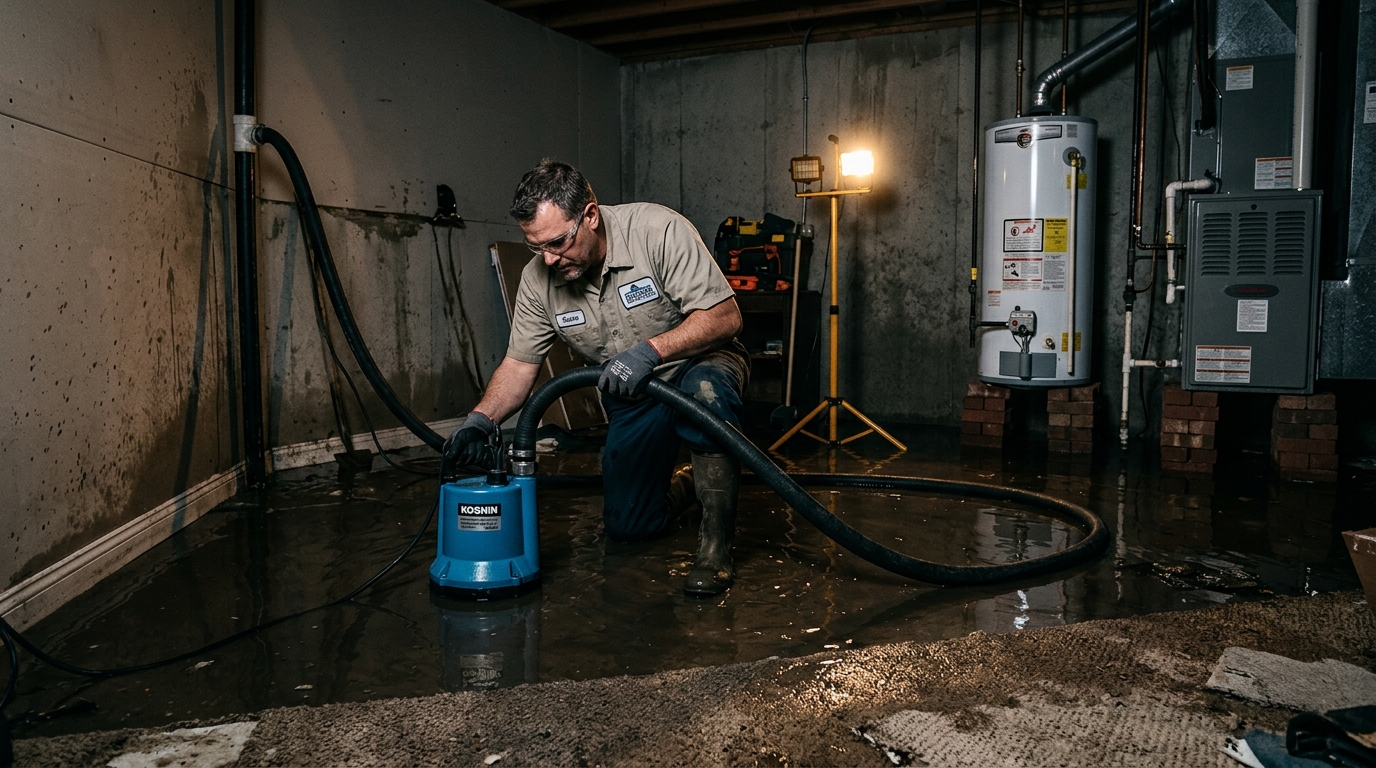 Basement Flooding Restoration